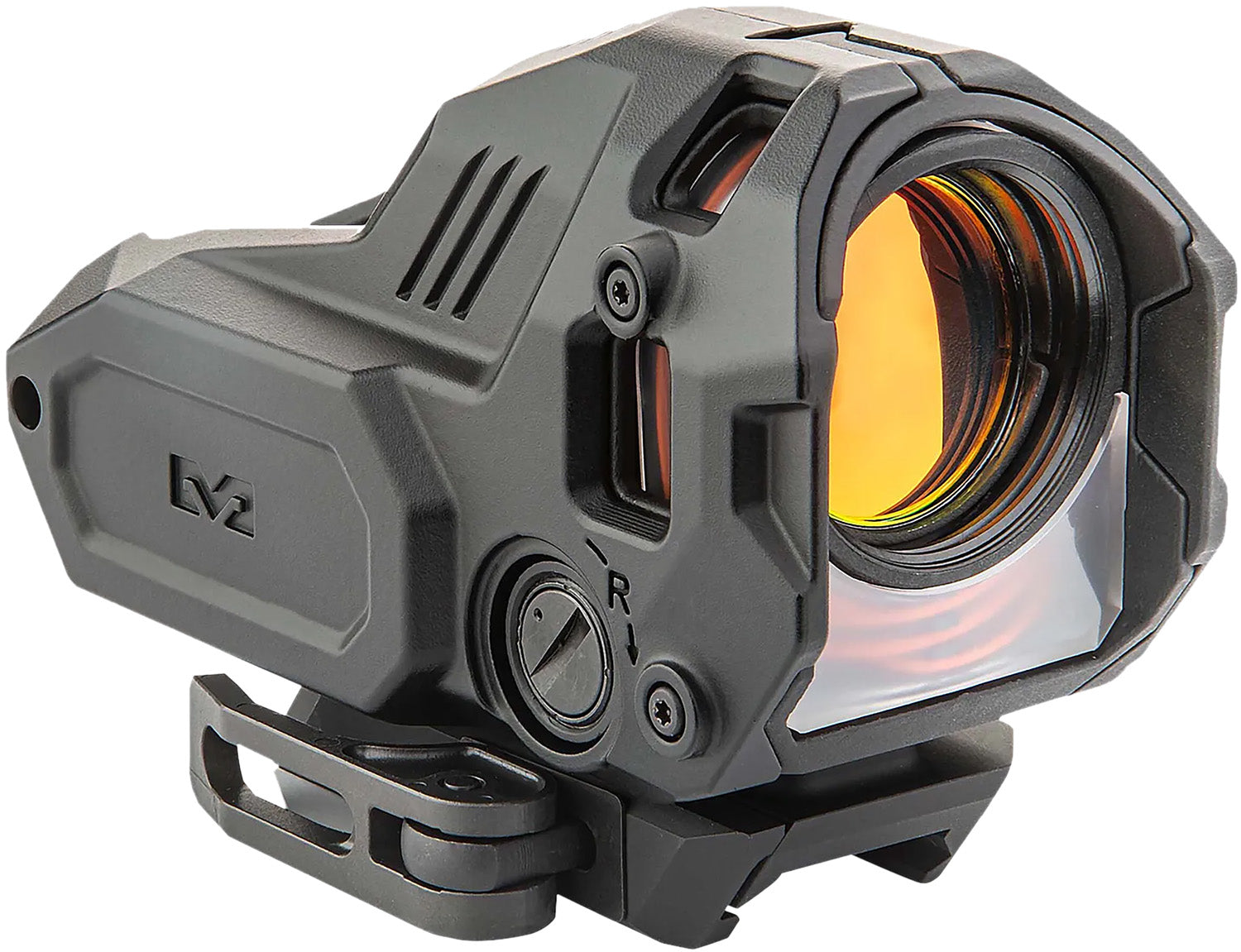 Meprolight M22 PRO Black 1x 10 MOA Amber Triangle Reticle Reflex Sight