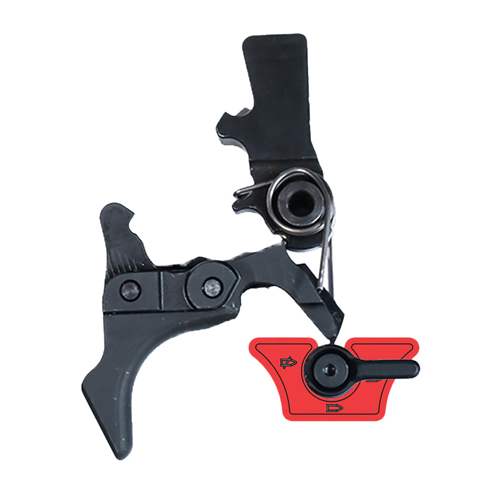 Franklin Armory BFSIII Binary Black Curved Trigger for Ruger 10/22