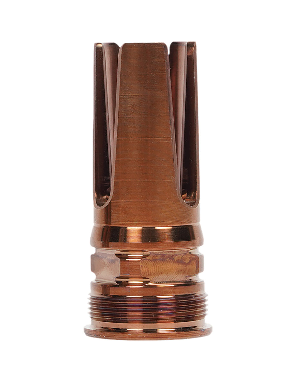 Q LLC 8.6 Blackout Steel Flash Hider 1/2"x28 Threads 2.13" OAL