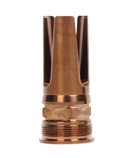Q LLC 8.6 Blackout Steel Flash Hider 5/8"x24 Threads 2.13" OAL