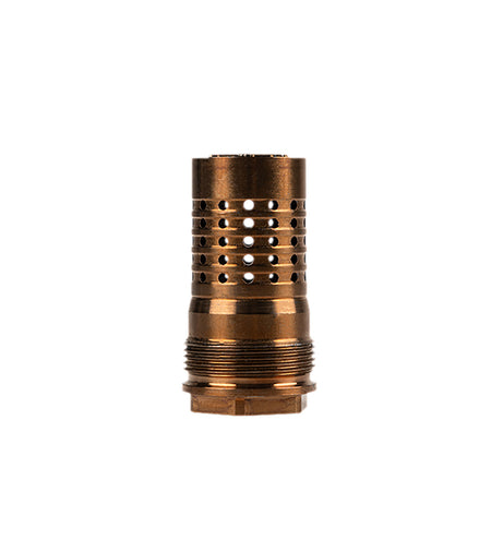 Q LLC Cherry Bomb Rear End Steel Muzzle Brake 1/2"x28 Threads 9mm