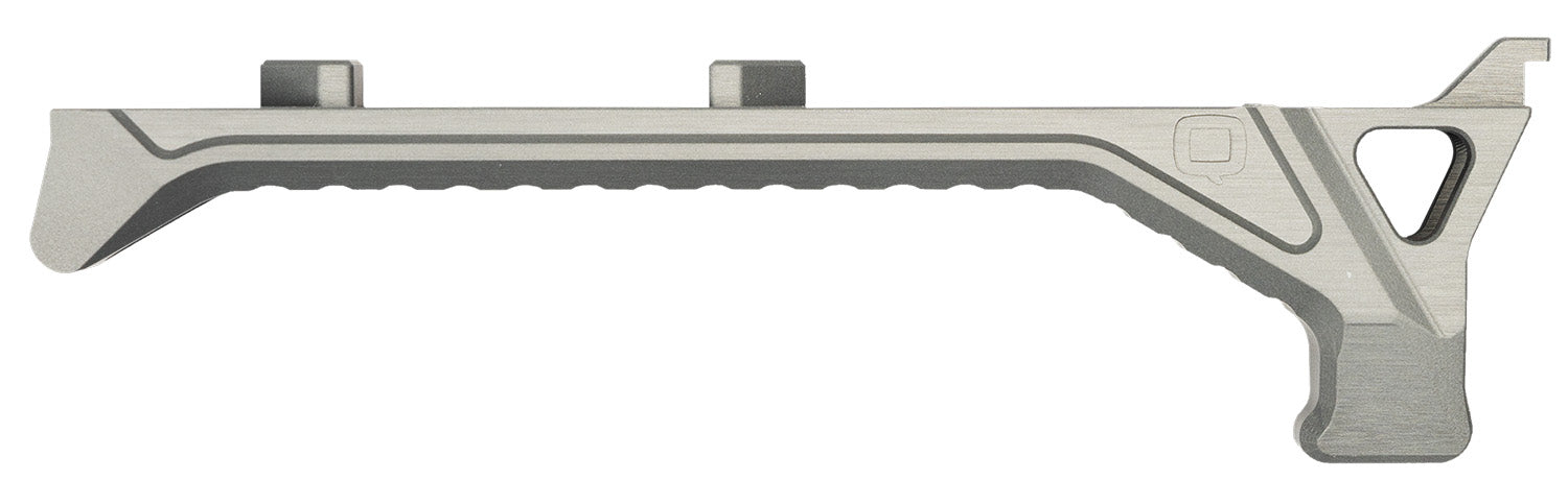 Q LLC Deluxe Q-Sert Hand Stop Silver Anodized Aluminum 2-Slot