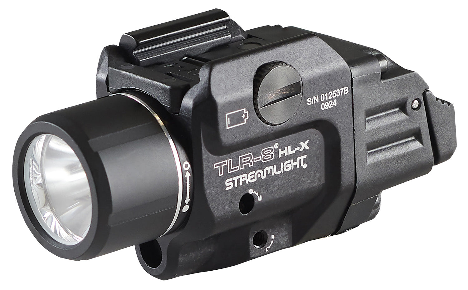 Streamlight 69465 TLR-8 Weapon Light with Red Laser Black Aluminum 1000 Lumens