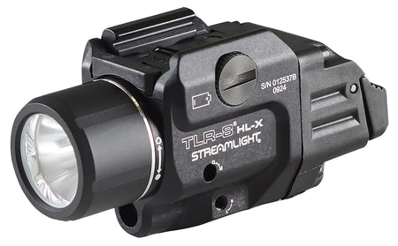 Streamlight 69465 TLR-8 Weapon Light with Red Laser Black Aluminum 1000 Lumens