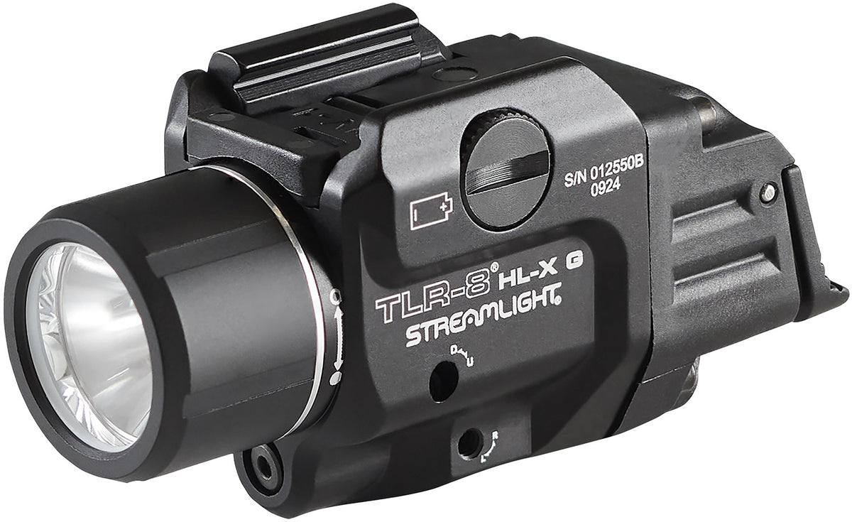 Streamlight 69475 TLR-8 Weapon Light with Green Laser Black Aluminum 1000 Lumens