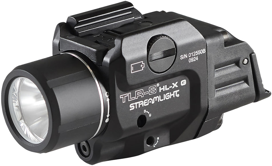 Streamlight 69475 TLR-8 Weapon Light with Green Laser Black Aluminum 1000 Lumens