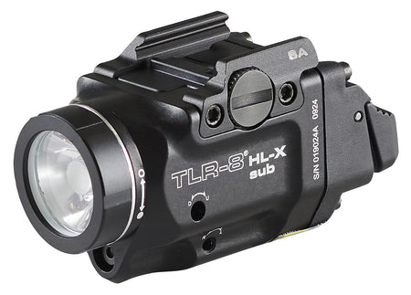 Streamlight 69469 TLR-8 Black Aluminum Springfield Hellcat 1,000 Lumen Weapon Light with Red Laser