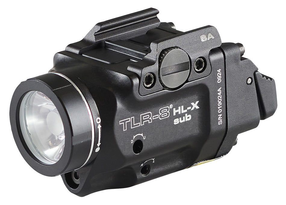 Streamlight 69469 TLR-8 Black Aluminum Springfield Hellcat 1,000 Lumen Weapon Light with Red Laser