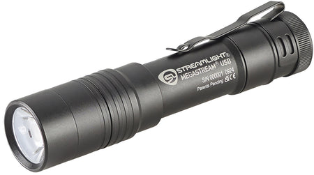 Streamlight 66210 MegaStream Black Aluminum USB Rechargeable EDC Flashlight 1800 Lumens White LED