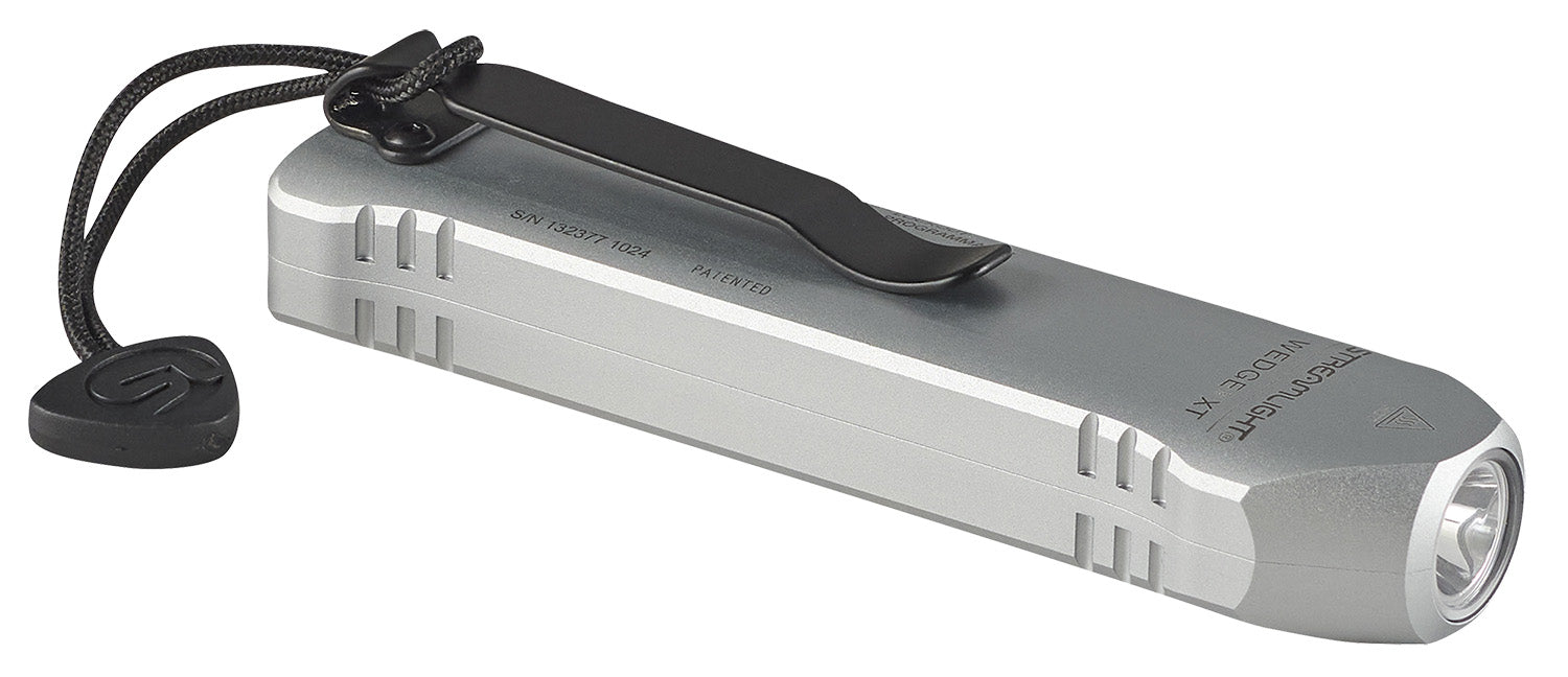 Streamlight 88819 Wedge XT Silver Aluminum USB-C Rechargeable EDC Flashlight 500 Lumens