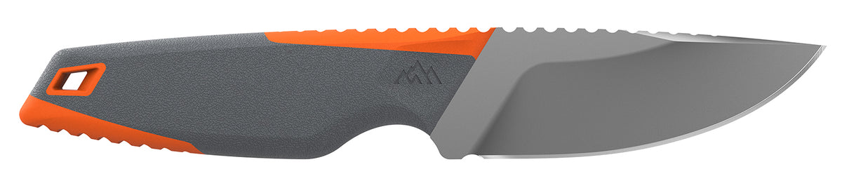 Outdoor Edge Vantex VNTXDPC 4" Drop Point Plain Blade Knife, 7Cr17MoV SS, Glass-Filled Nylon Handle