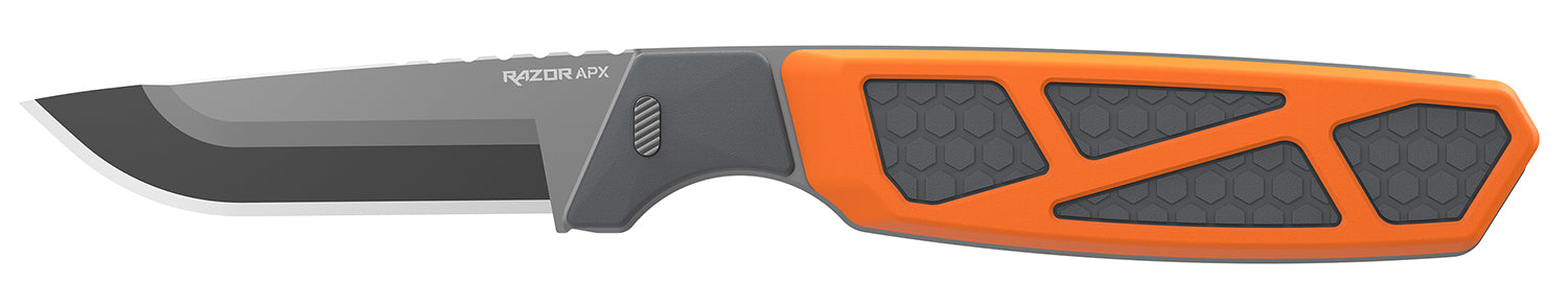 Outdoor Edge APXS306C Razor 3" Plain 420J2 SS Replaceable Blade Knife