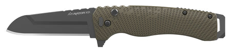 Outdoor Edge Razor XD1 XD130AC 3" Folding Sheepsfoot/Utility Knife, 420J2 SS Blade, Tan GFN Handle