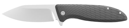 Outdoor Edge Brutus 3.30" Folding Sheepsfoot Plain 4Cr14MoV Blade, Glass-Filled Nylon Handle