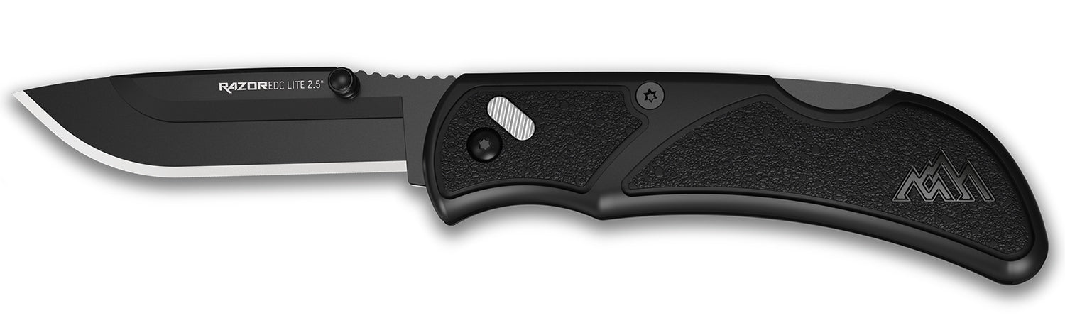 Outdoor Edge RCK252C RazorEDC Lite 2.50" Folding Plain 420J2 SS Blade Pocket Knife