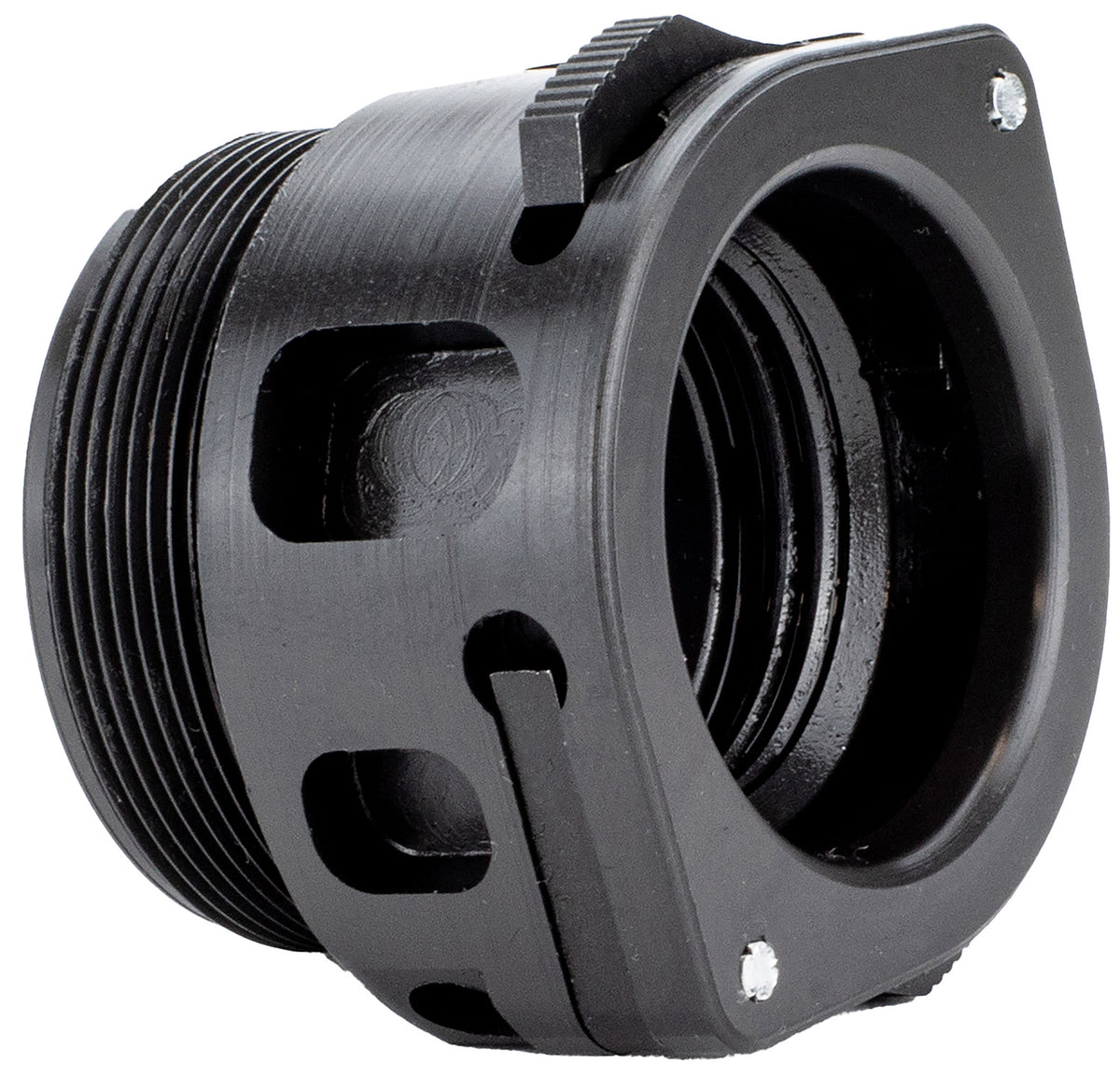 KGM Suppressors A-QDA-DL QD Quick-Detach Suppressor Adapter 1.375"x24 Steel Nitride Black