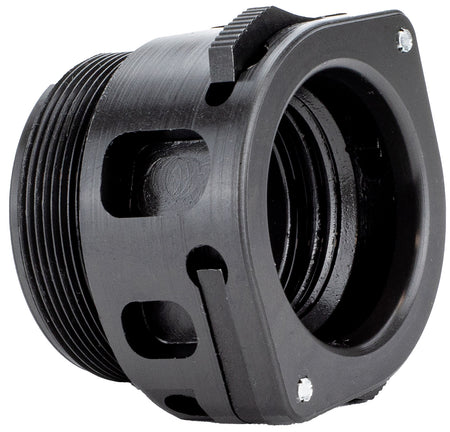 KGM Suppressors A-QDA-DL QD Quick-Detach Suppressor Adapter 1.375"x24 Steel Nitride Black