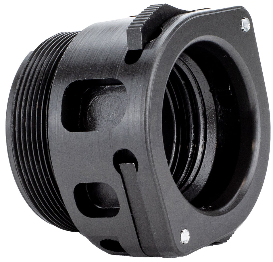KGM Suppressors A-QDA-DL QD Quick-Detach Suppressor Adapter 1.375"x24 Steel Nitride Black