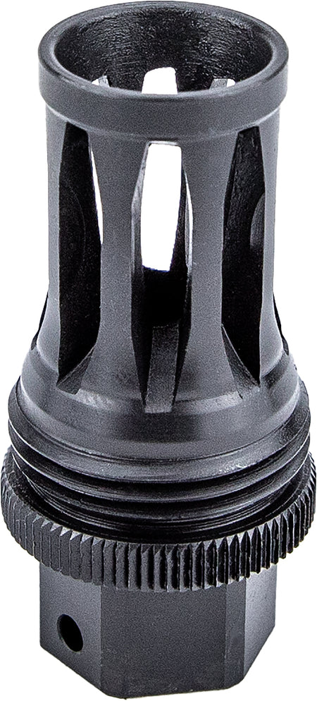 KGM Suppressors Quick Detach Flash Hider Black Nitride Steel 3/4"x24 Threads