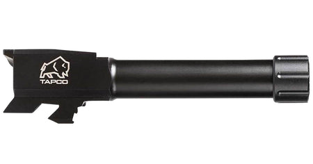 Tapco TAP22003 Threaded Drop-In Replacement Barrel 9mm for Glock 43/43x Black Nitride Stainless Steel