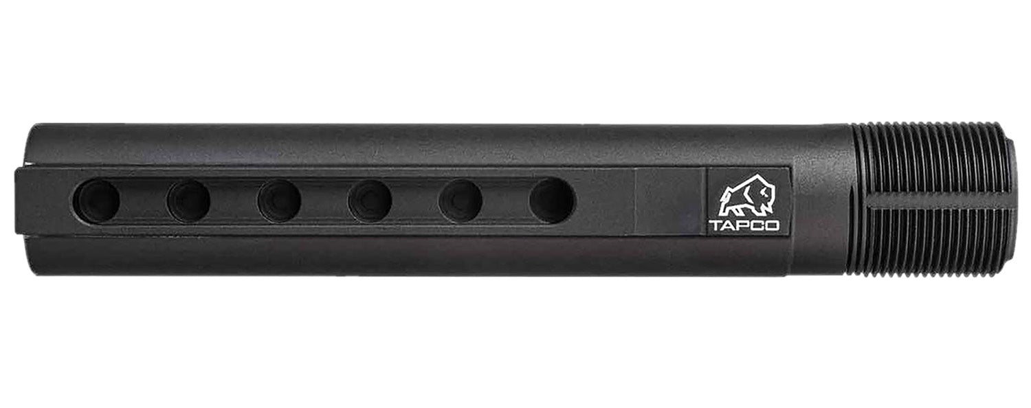 Tapco TAP22057 6-Position Carbine Buffer Tube Black Anodized AR-15