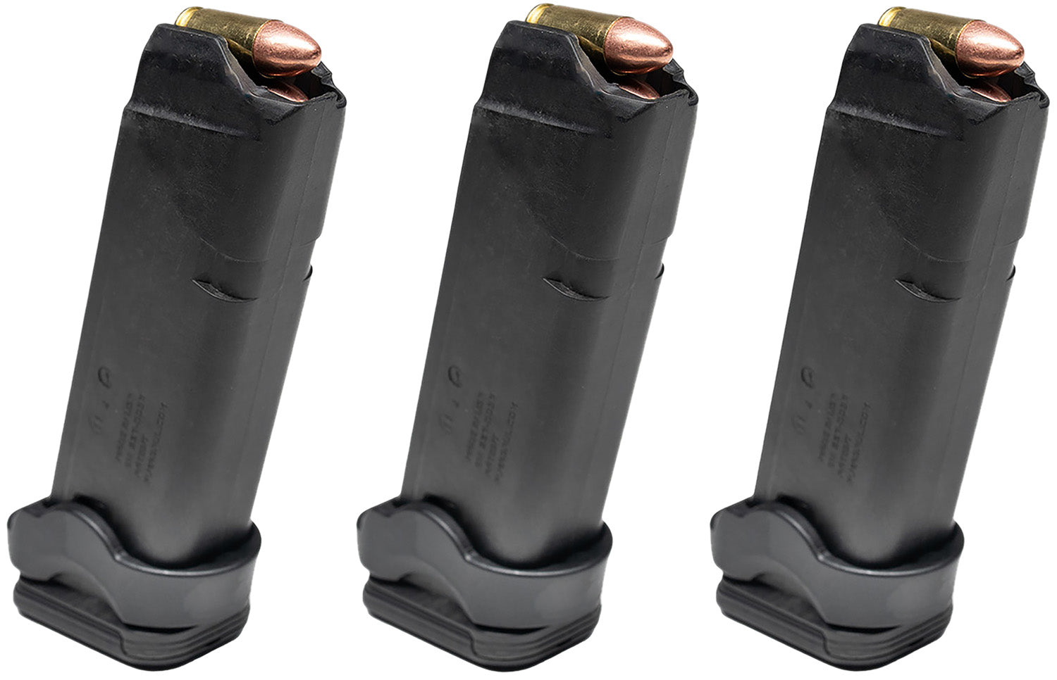 Kel-Tec S2K2213 SUB2000 Magazine Sleeve Glock 17 Gen3 Black 3-Pack