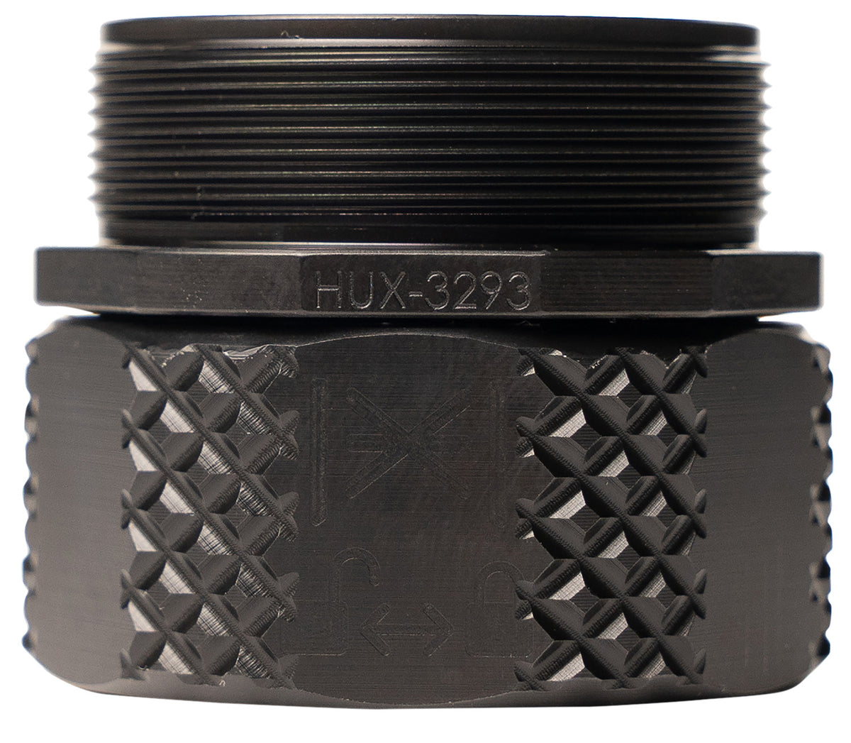 Huxwrx 3486 HUB-QD Adapter 2.0 5.56mm/7.62mm 1.375x24TPI Black