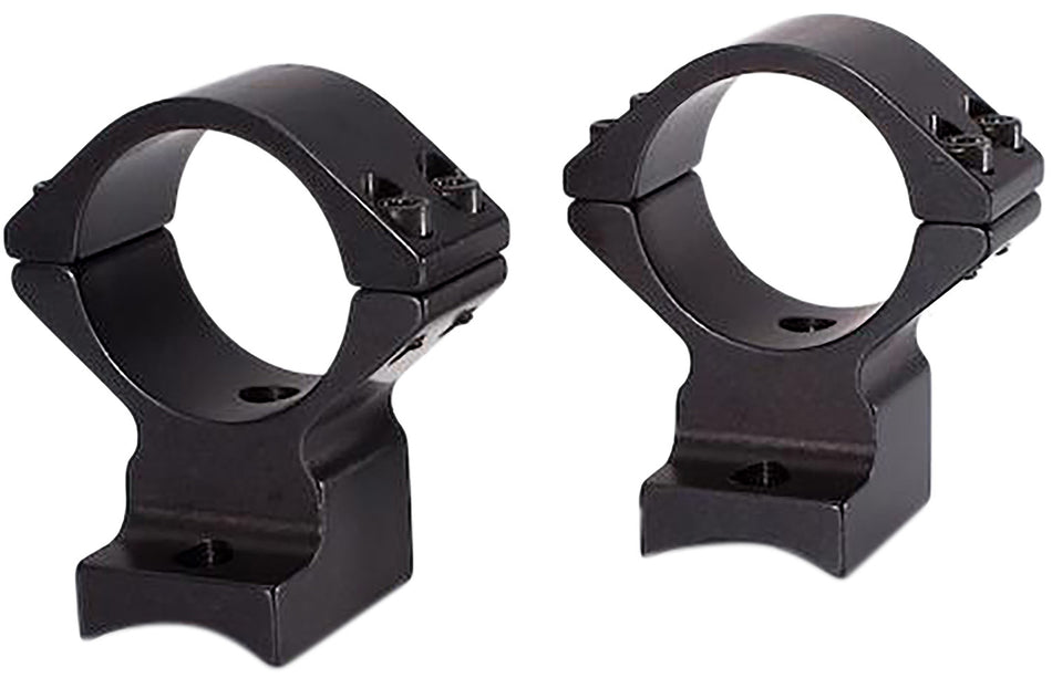 Talley 94X719 One-Piece Scope Mount/Ring Combo 1-Inch Tube Savage 8-40 Round Receiver Accutrigger Medium Rings Black Anodized
