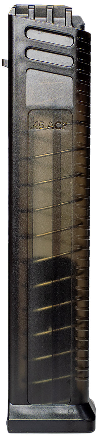 Grand Power Stribog 10-Round 45 ACP Translucent Smoke Polymer Magazine