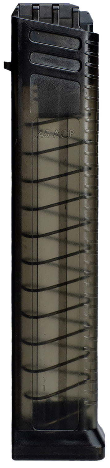 Grand Power Stribog 20-Round 45 ACP Translucent Smoke Polymer Magazine