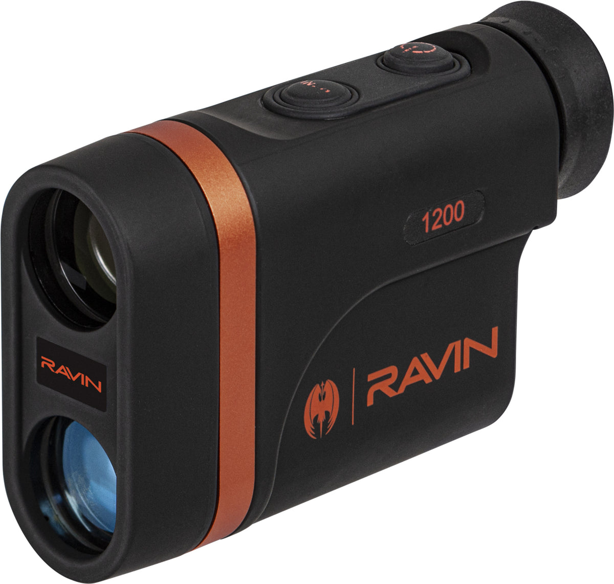 Ravin Crossbows R151 Laser Rangefinder 1200 yd Max Distance Black Orange