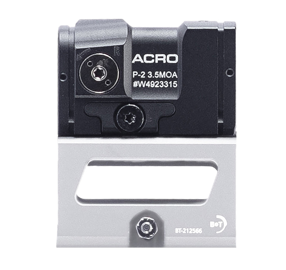 B&T Aimpoint ACRO P-2 White 1x 3.5 MOA Red Dot Sight QD Mount