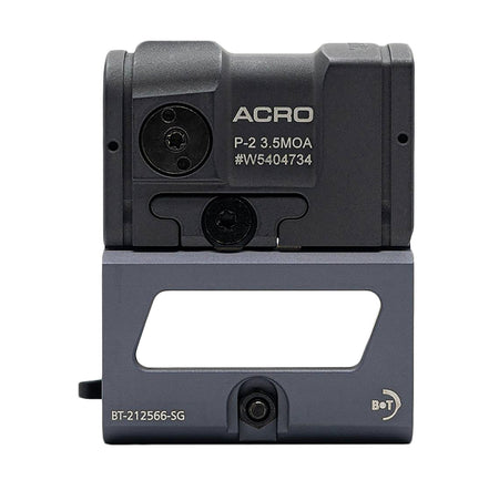 B&T Aimpoint ACRO P-2 Gray 1x 3.5 MOA Red Dot Sight with QD Mount