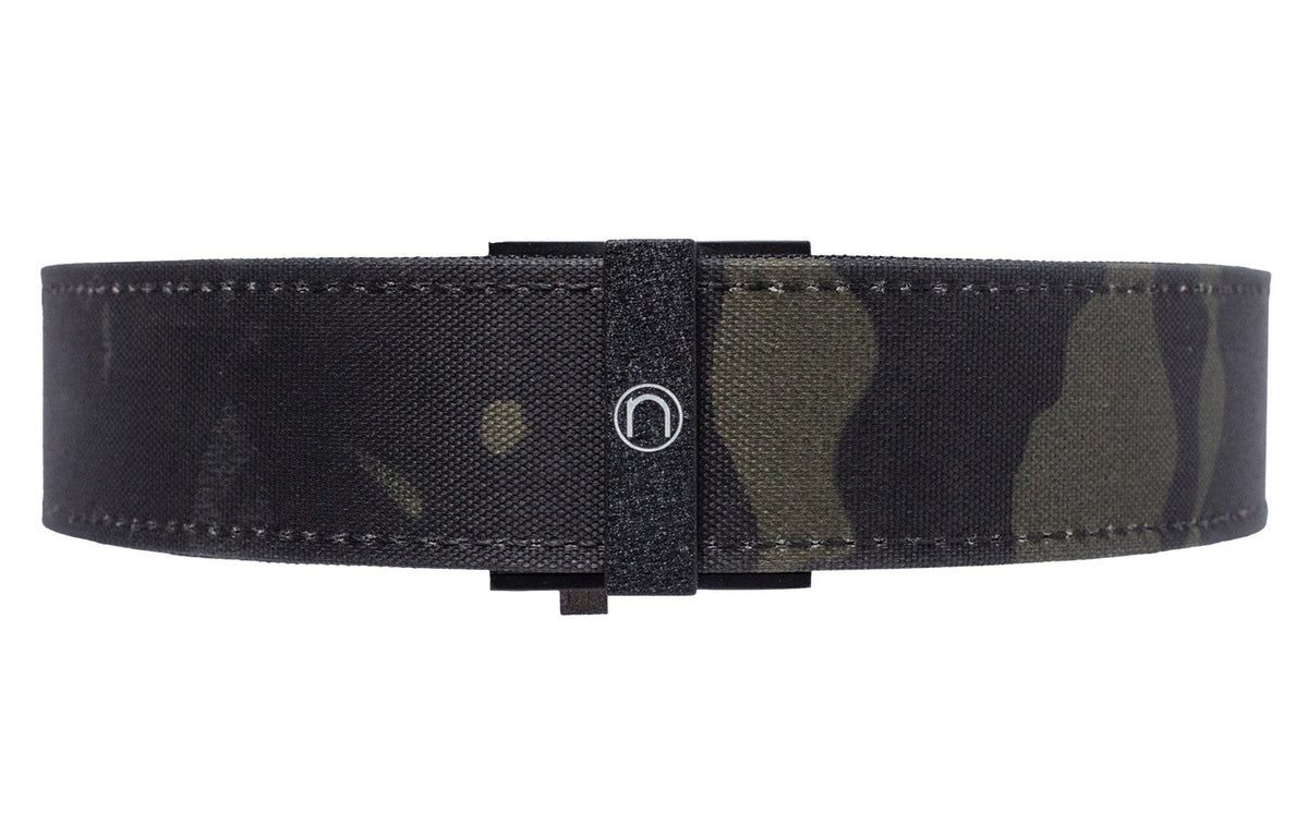Nexbelt PCS5181 Thin Bar Supreme MultiCam Black EDC Ratchet Belt Fits 50" 1.50" Push Button