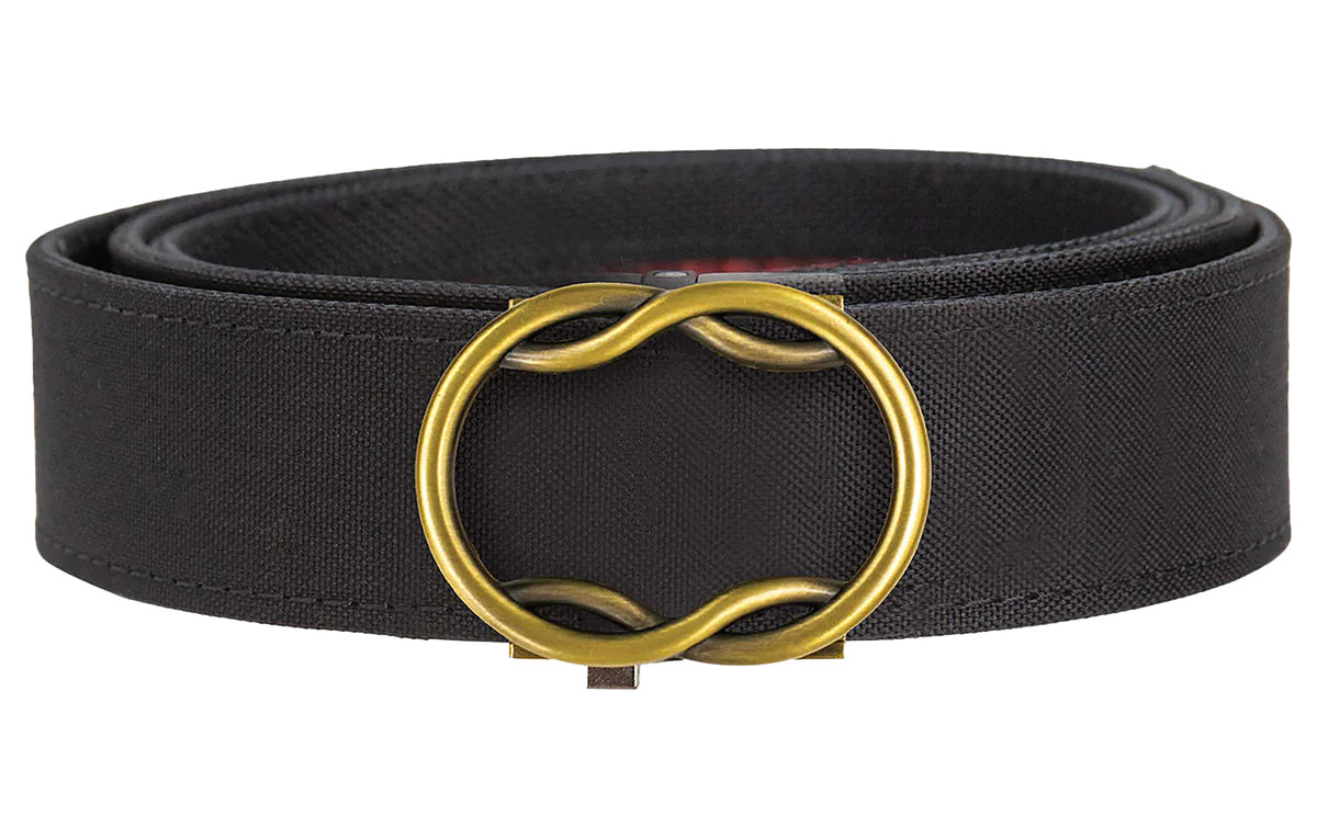 Nexbelt PCS2241 Grace Women's Belt Battleship Gray/Black Nylon Clasp Closure