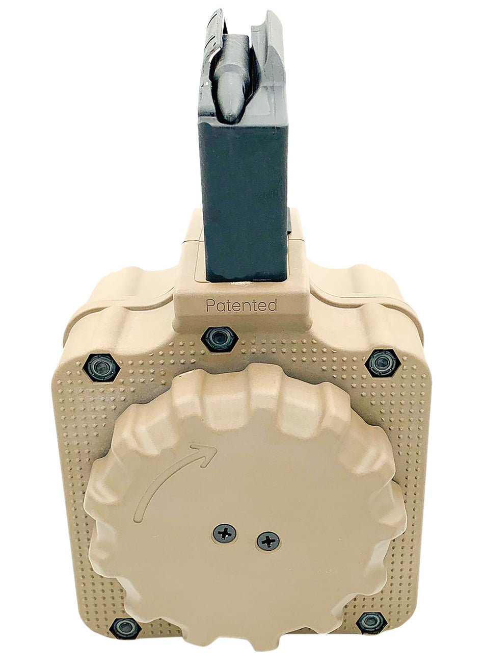 ProMag DRMA1-FDE 50rd Drum .308 Magazine for AR-10 FDE Polymer
