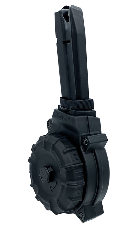ProMag DRMA56 50-Round Drum Magazine 9mm for Browning Hi-Power Black Polymer