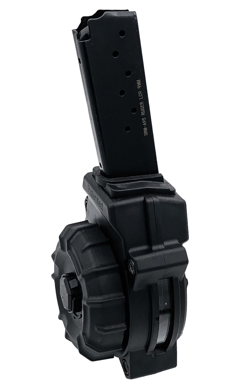 ProMag DRMA95 30-Round Drum Magazine 9mm for Ruger LC9/EC9 Black Polymer