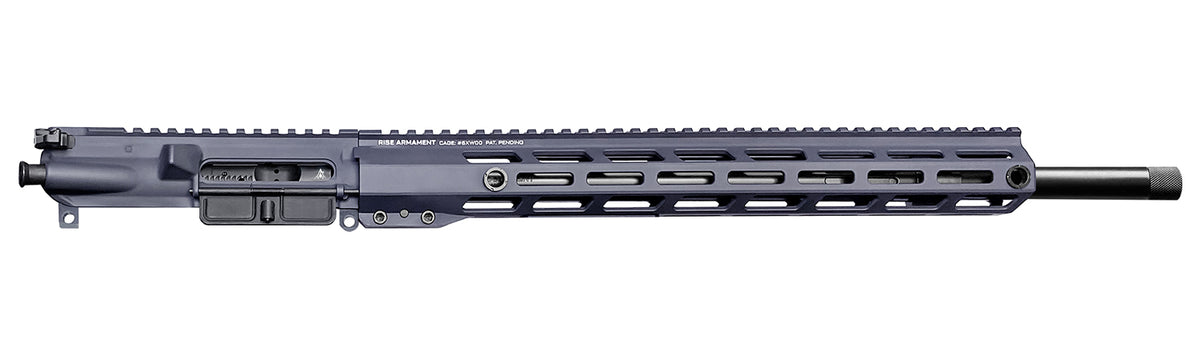 Rise Armament RA22ARCCUGRY18 22 ARC 18" Complete Upper Receiver, Gray Aluminum