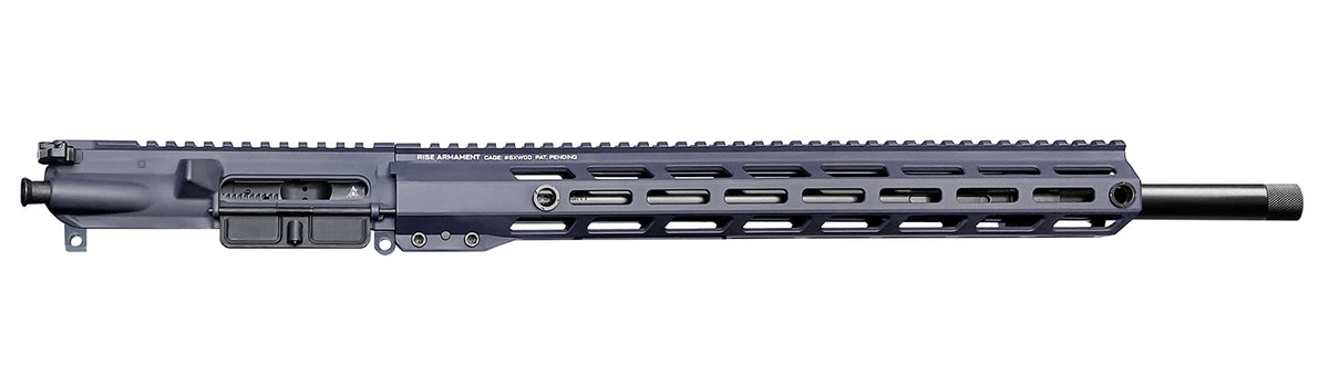 Rise Armament RA6ARCCUGRY18 6mm ARC AR-15 Upper Receiver 18" Grey Cerakote Stainless Barrel