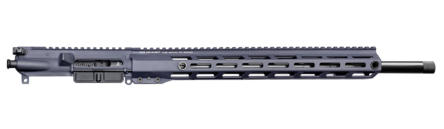 Rise Armament RA6ARCCUGRY18 6mm ARC AR-15 Upper Receiver 18" Grey Cerakote Stainless Barrel