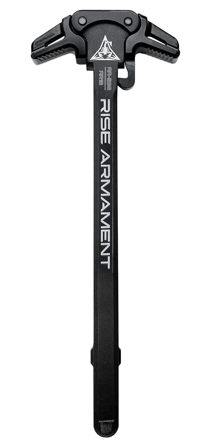 Rise Armament RA-230 Ambidextrous Charging Handle AR-10 Black Anodized Aluminum