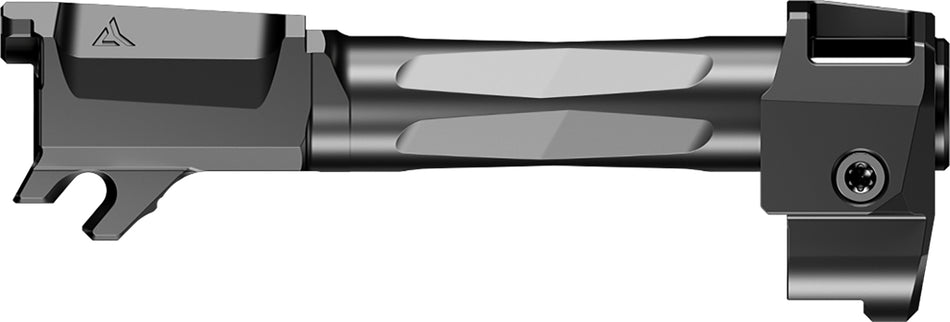 Radian Weapons R0870 Ramjet & Afterburner Combo for Glock 43X, Gray Stainless Steel