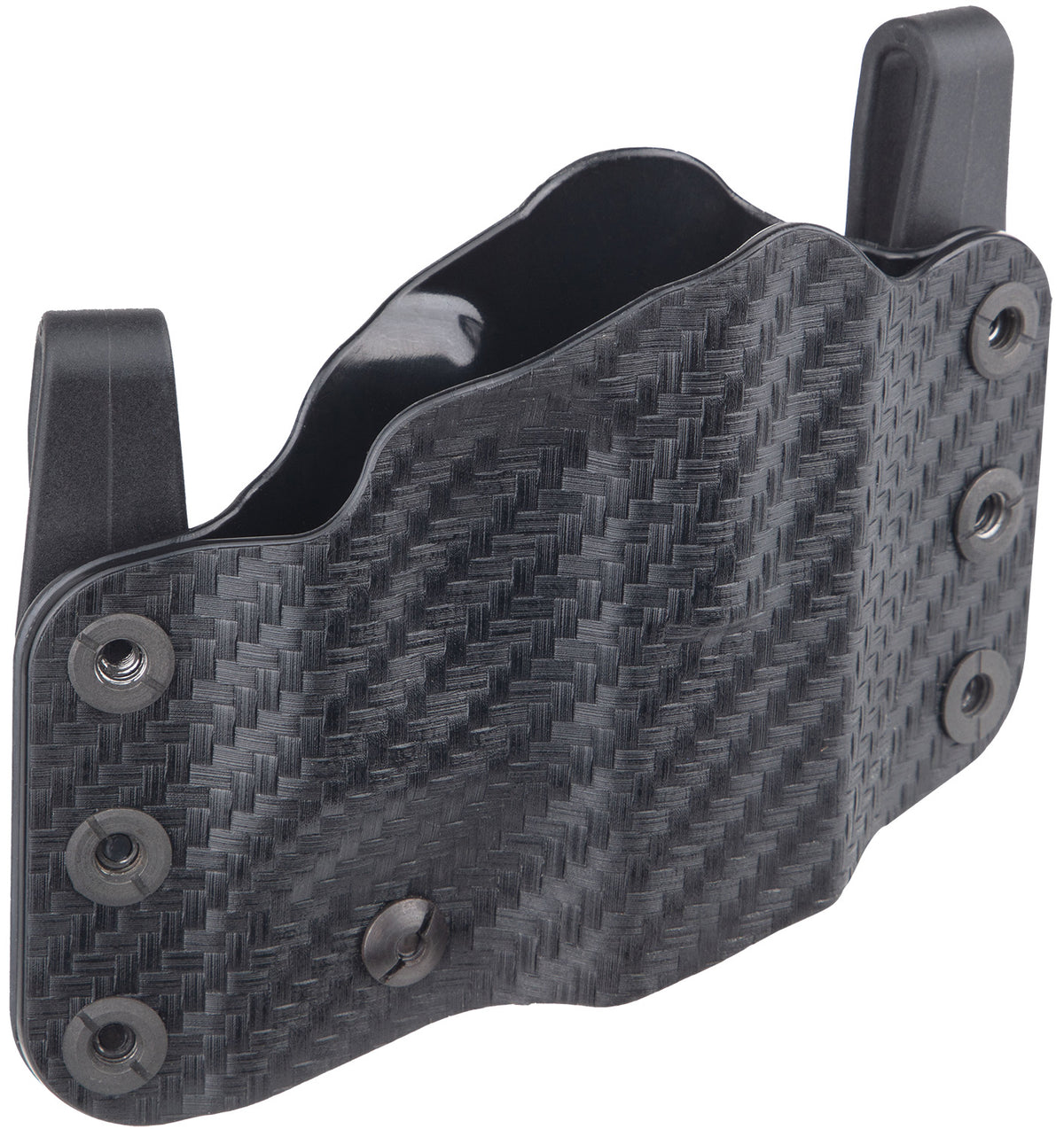 Derya Firearms D050718 DY9 IWB/OWB Kydex Holster Black Optics-Ready Adjustable Retention