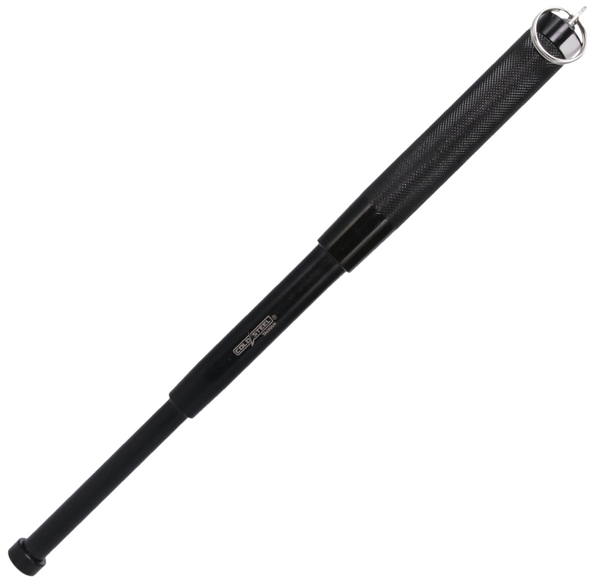 Cold Steel CSBT16 Expandable Steel Baton 11-16" Black with Carry Pouch and Keyring
