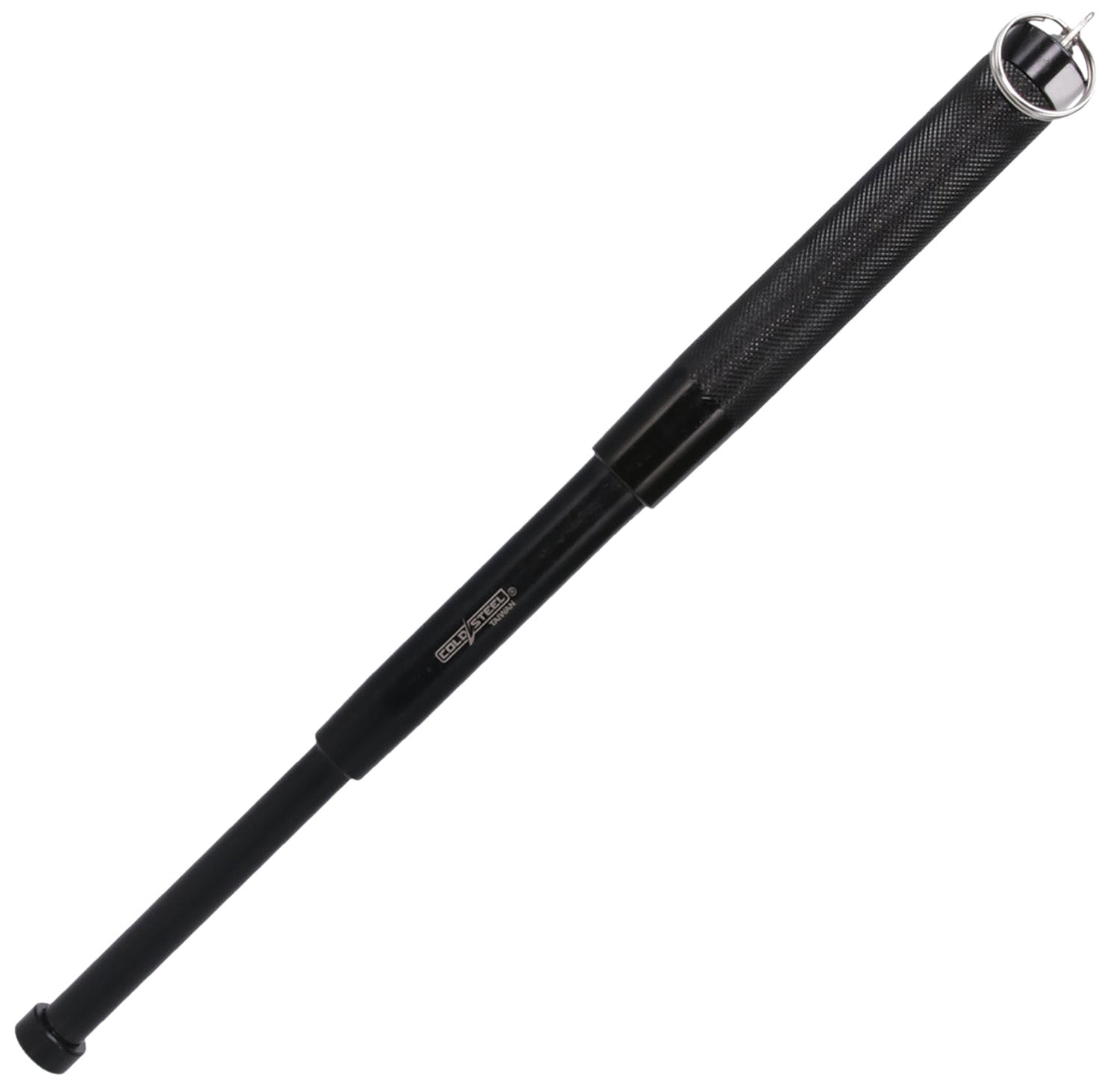 Cold Steel CSBT16 Expandable Steel Baton 11-16" Black with Carry Pouch and Keyring