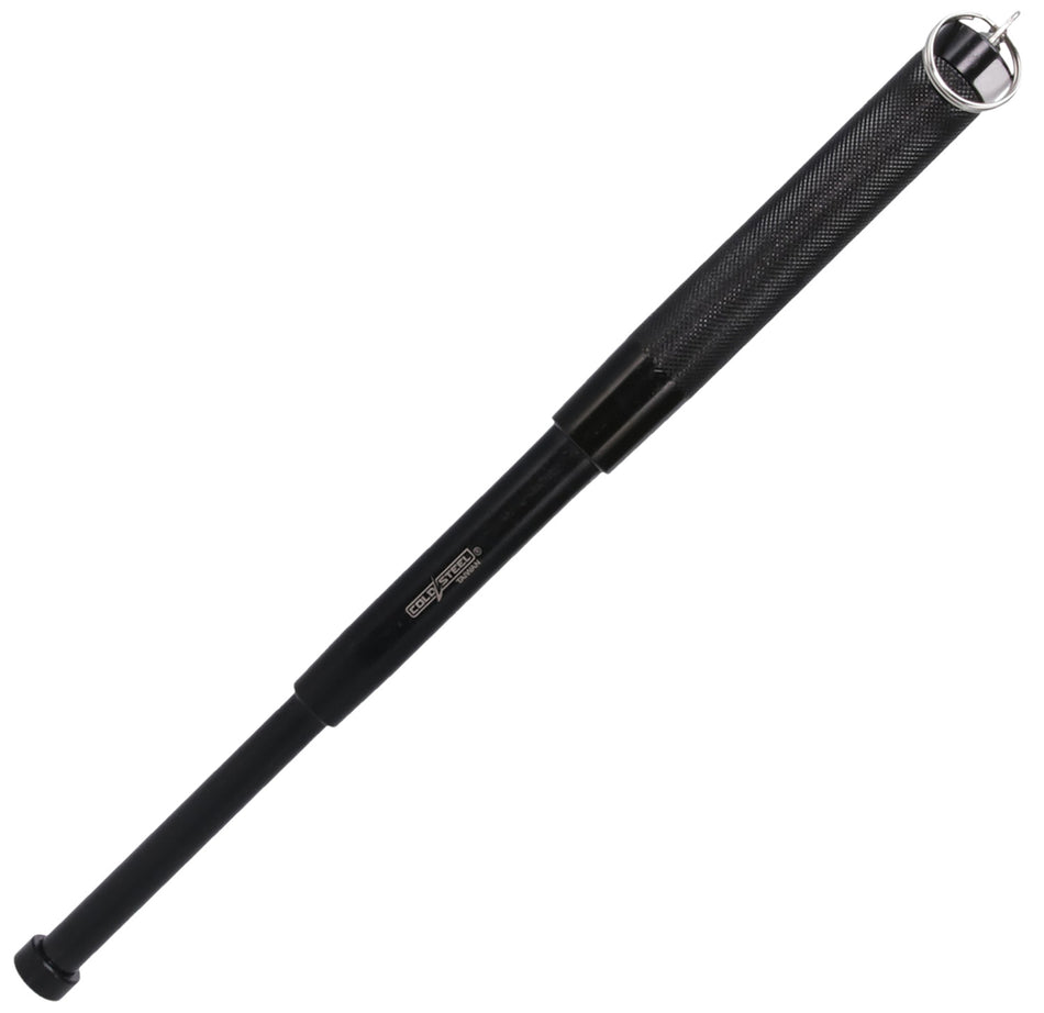 Cold Steel CSBT16 Expandable Steel Baton 11-16" Black with Carry Pouch and Keyring