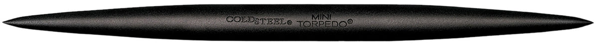 Cold Steel Mini Torpedo Throwing Spike, Black 1055 Carbon Steel Double-Tapered Point