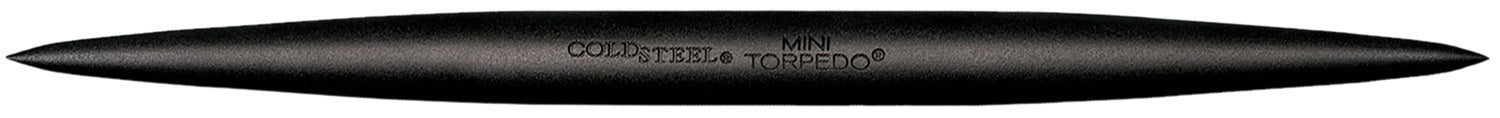 Cold Steel Mini Torpedo Throwing Spike, Black 1055 Carbon Steel Double-Tapered Point