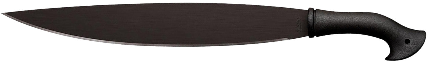 Cold Steel CS97BAM18S Barong Machete 18" Black Matte Anti-Rust 65Mn Carbon Steel Blade with Sheath